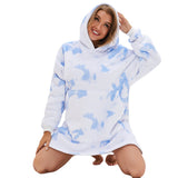Hoodies Blankets Hoodie Pajamas Homewear Lazy Blanket