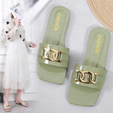 Women Open Toe Sandals Flats Gold Flat Sandals Summer