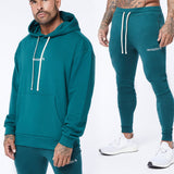 Men Tracksuit Winter Sports Outdoor Casual Loose Trendy