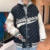 Alaska Varsity Jacket Men's Autumn Retro Baseball Uniform Casual Jacket