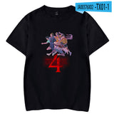Hellfire Club Shirt Stranger Things Loose round Neck Short Sleeve T-shirt