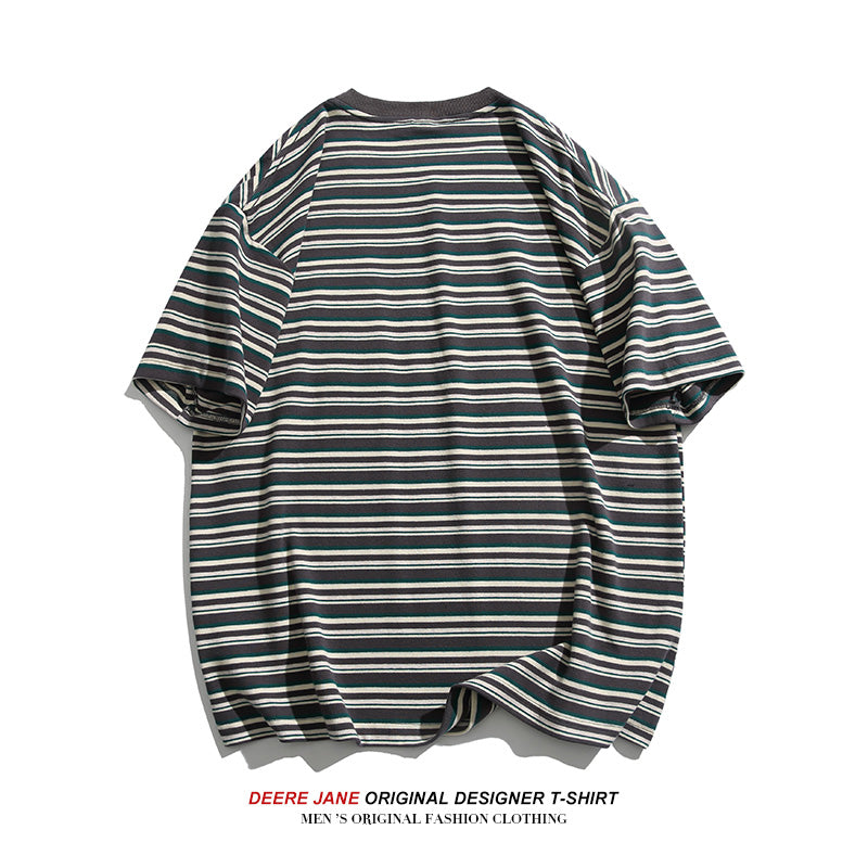 Men's T-Shirts Short-Sleeved T-shirt Men's Summer Loose Casual