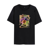 Jojo's Bizarre Adventure Clothing Anime Print Short Sleeve T-shirt