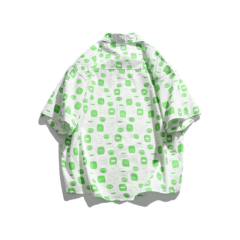 Men T Shitrs Summer Men's Printed Shirt Shirt