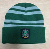 Harry Potter Gryffindor Scarf Harry Potter Winter Hat Hogwarts College Knitted Striped Cap