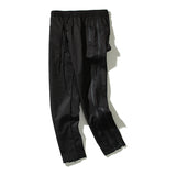 Kanye West Sunday Service Pant Zipper Stitching Casual Slit Cargo Pants Loose
