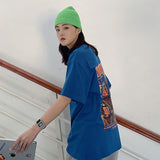 Oversized 90S T Shirt Short-Sleeved T-shirt Women's Loose Summer Wear Top