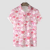 Men Beach T Shirts Men's Short Sleeve Shirt