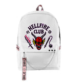 Stranger Things Hellfire Club Backpack Stranger Things 4 Backpack 3D Printed Schoolbag