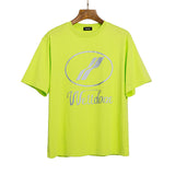 We11 Done T Shirts Reflective Printing Oversize Loose Couple