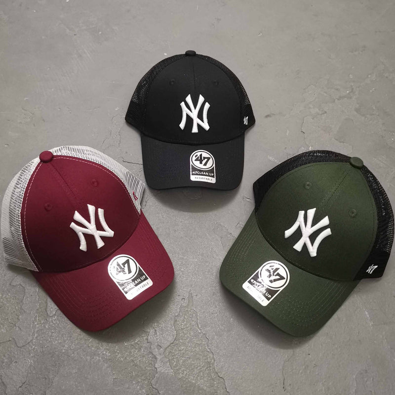 La 9fifty Hats 47brand Baseball Cap Team Outdoor Sunshade Men and Women Breathable Net Cap