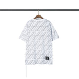 We11 Done T Shirts Loose Black Striped Casual Men and Women Same Style