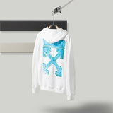 Men's Arrow Cotton Plus Size Casual and Comfortable Sweater Owt hoodie
