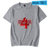Hellfire Club Shirt Stranger Things Loose round Neck Short Sleeve T-shirt