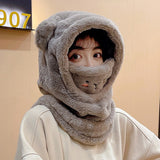 Women Winter Hats Plush Hat Autumn Winter Windproof Hat