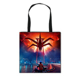 Stranger Things Hellfire Club Handbag Capacity Eco-friendly Shopping