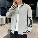 Corduroy Varsity Jacket Overalls Men's Autumn Baseball Uniform Spring and Autumn Sports Corduroy Autumn Wear Jacket