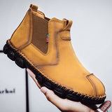 Men's Boots Autumn and Winter Men plus Size Sneakers