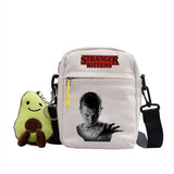 Stranger Things Hellfire Club Backpack Stranger Thing Shoulder Bag Canvas Breathable Crossbody