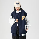 Varsity Jacket Vintage Fall Men's Jackets Campus Towel Embroidery Decorative Letters Casual Baseball Uniform