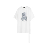 We11 Done T Shirts Necklace Bear Reflective Men's and Women's Same Summer