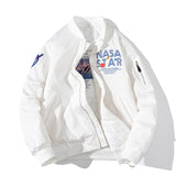 NASA Varsity Jacket Men's Jacket Women's Loose Baseball Uniform Jacket