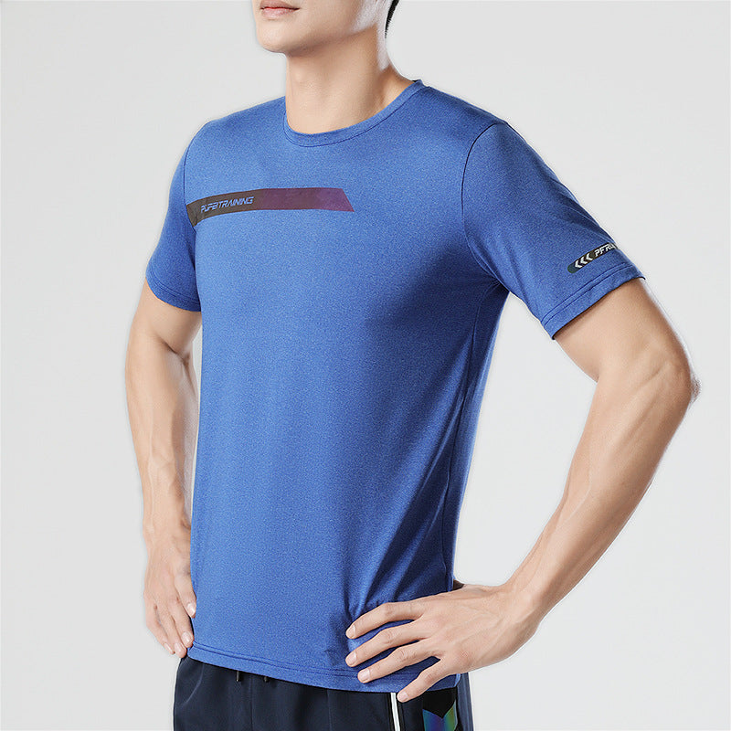 Sweat Wicking Shirt Short-Sleeved T-shirt Men's Outdoor Sports Summer