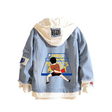 Comic Denim Jacket Men and Women Denim Coat Top