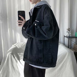 Men Denim Jacket Autumn and Winter Leisure Men's Clothing