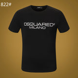 Dsq2 T Shirt Casual Sports Letter Print Short Sleeve Summer Men