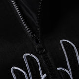 Baby Blue Varsity Jacket Baseball Jacket Men 'S And Women 'S Spring And Autumn Embroidery