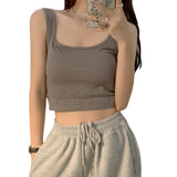 Maddy Euphoria Outfits Sports Back Shaping Navel Exposed Casual Fashionable