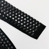 Nina Parker Black Dress plus Size Sexy Long Sleeve Narrow Dress