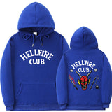 Stranger Things Hellfire Club Hoodie Hooded Sweatshirt Leisure Sports Sweater