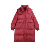 Women Winter Coats Puffer Jacket Down Coat Fall/Winter New Hooded Loose White Duck Down Jacket