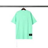 We11 Done T Shirts Well Done Printed Loose All-Match Reflective T-shirt