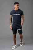 Fear of God Fog T Shirt Essentials Sports Short Sleeve Shorts Suit