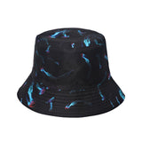 Smiley Face Cap Fisherman Cap Sun-Proof Bucket Hat