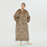Hoodies Blankets Lazy Blanket Pullover Sweater Thickened Lengthened Fleece Lined Warm Berber Fleece Double Layer