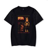 Stranger Things T Shirt Upside-down-Logo Spring/Summer Stranger Things round Neck T