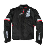Black Varsity Jacket Racer Jacket Motorcycle Cycling Clothing Male Racing Anti-Fall Knight Motorcycle Jacket