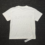 Purple Brand T Shirts Casual Short Sleeve Loose round Neck Letter White T-shirt