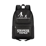 Stranger Things Backpack Large Capacity Fashion Canvas Backpack Student Schoolbag