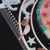 GVC Shorts Angel Pattern Short Sleeve Loose Men