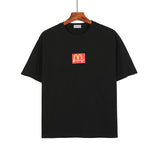 Cactus Jack McDonalds Shirt Summer Printed Men's and Women's Short-Sleeved T-shirt