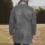 Blade Runner Jacket Fall Winter Men Loose Woolen Coat Coat