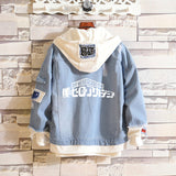 Comic Denim Jacket Anime Clothes Denim Jacket