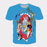 Bugs Bunny Shirt Spring/Summer Men's Short Sleeve Printing 3D
