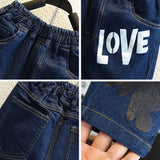 Toddler Boys Pants Boys' Jeans Spring and Autumn Casual