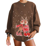 Preppy Aesthetic Sweatshirt Sweater Printed Sweater for Women